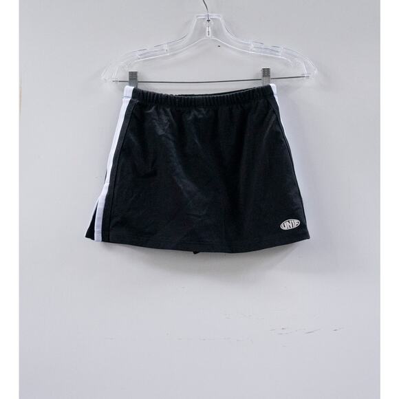 UNIF Dresses & Skirts - UNIF Women's Size XS Black White Track Skort Mini A Line Athletic Lined